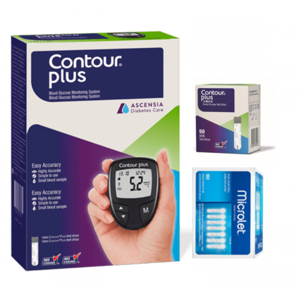  Ascensia Contour Plus 血糖機套裝